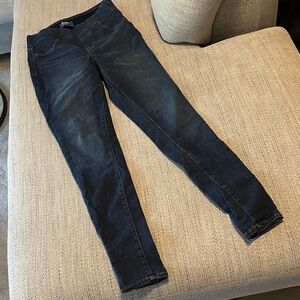 Old Navy Women's Deep Indigo Skinny Jeans- stretchy waistband